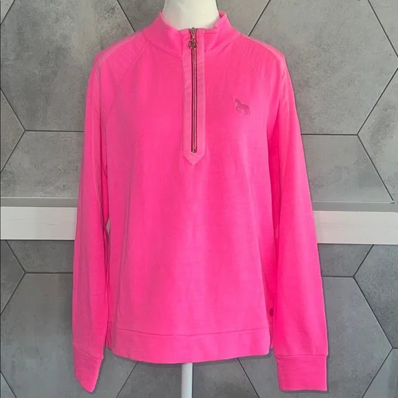 Lilly Pulitzer ASHLEE PULLOVER In PASSION FRUIT PINK 💗 - Picture 4 of 12